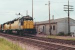 C&NW GP50s #5057 + #5063